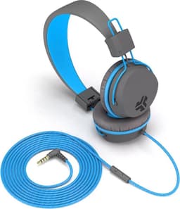 JLab JBuddies Studio On Ear Koptelefoon Voor Kinderen - Met Microfoon - Bedraad 3,5 mm aansluiting- Vanaf 6 Jaar - Blauw — thumbnail 2