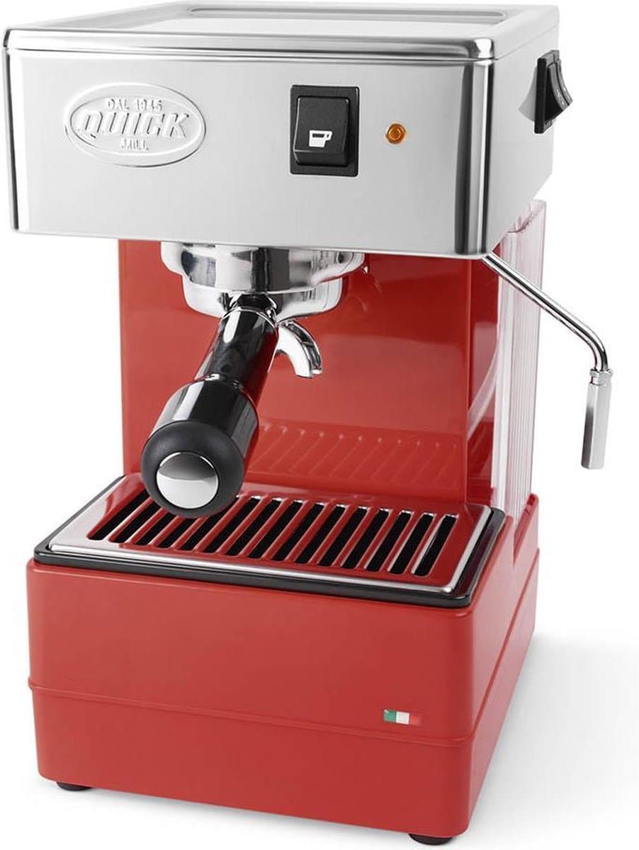 Quick Mill 820 - Pistonmachine - Rood — afbeelding 1