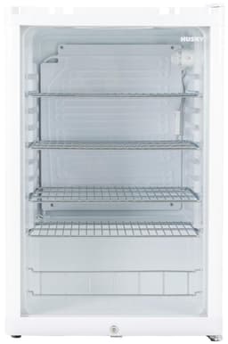 Husky KK110-WH-NL-HU - Koeler - Met Glazen Deur - 122 Liter - 36dB - Wit — thumbnail 1