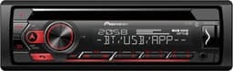 Pioneer DEH-S420BT Autoradio Enkel din Rood-CD Tuner-USB-Bluetooth - 4 x 50 W — thumbnail 2