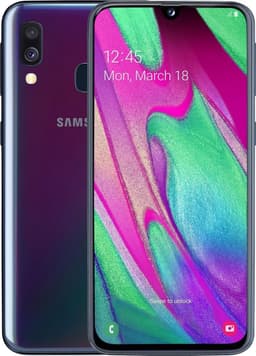 Samsung Galaxy A40 - 64GB - Zwart — thumbnail 1