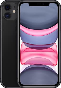 Apple iPhone 11 - 64GB - Zwart — thumbnail 1