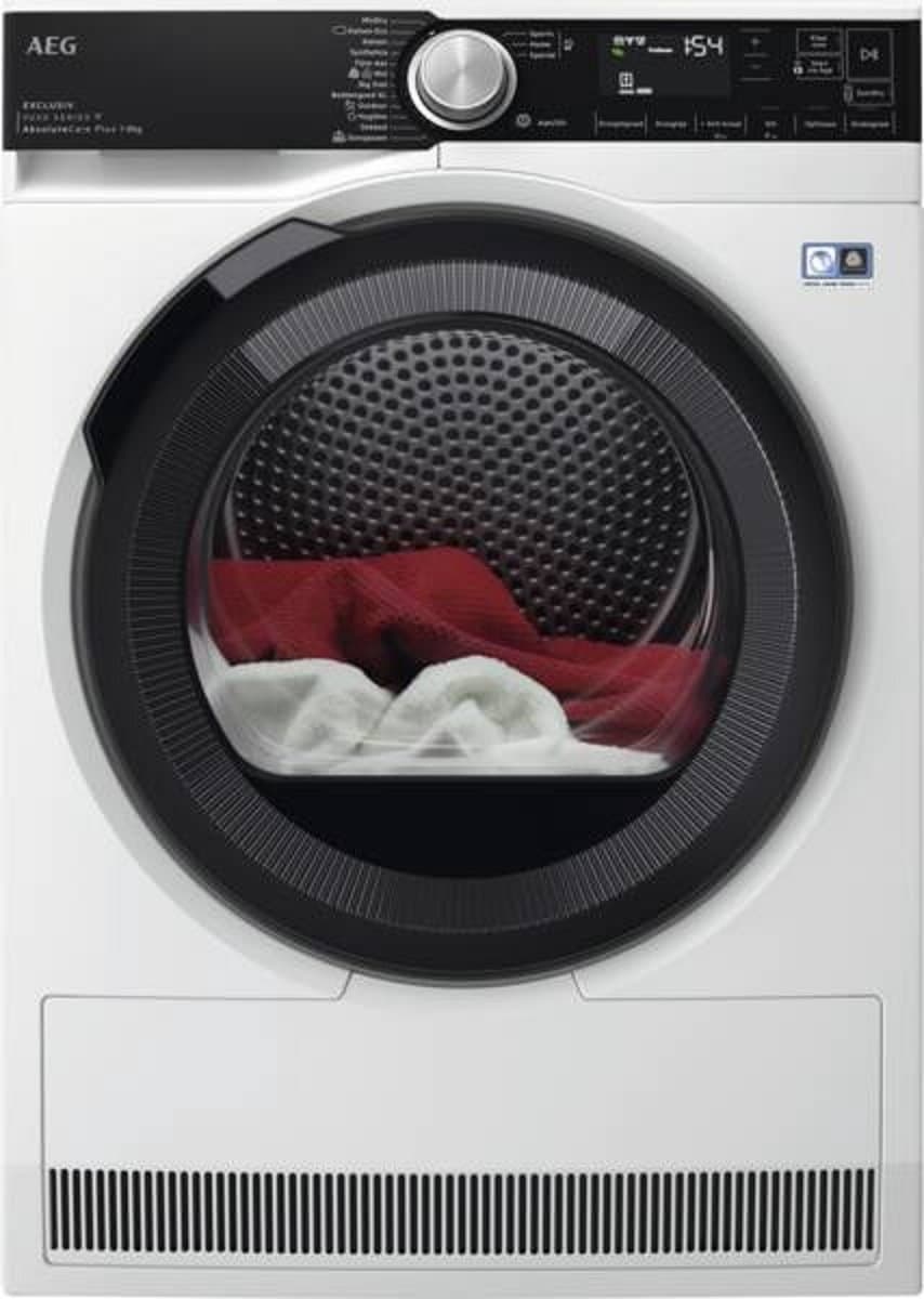 AEG TR9BADEN EcoLine 9000 serie Absolutecare plus - Wasdroger Warmtepompdroger - 8 kg — afbeelding 1