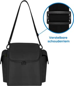 YONO Tas geschikt voor JBL PartyBox - Encore - Essential - Opbergtas - Case - Accessoires - Zwart — thumbnail 4
