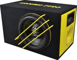 Ground Zero Radioactive GZRB 25SPL - Autosubwoofer - 10 inch - Sub Woofer in Kist - 1000W — thumbnail 1