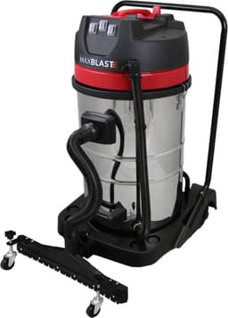 MaxBlast Vloermondstuk Industriële Stofzuiger Nat & Droog 80L ABS Zwart — thumbnail 4