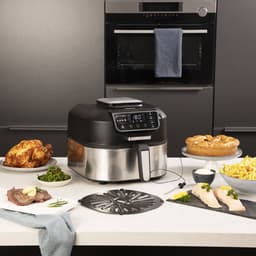 Princess Airfryer Grill XXL 182092 - 2 in 1 Grill en Heteluchtfriteuse - Temperatuurmeter - Groot 5.6 liter - 265 graden - 4 voorgeprogrammeerde programma's - RVS/Zwart — thumbnail 5
