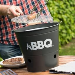 ProGarden Barbecue emmer BBQ 26 cm olijfgroen — thumbnail 2