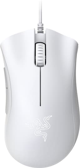 Razer DeathAdder Essential - Bedrade Gaming Muis - Ergonomisch - Programmeerbaar - 6.400 DPI - Optisch - Wit — thumbnail 1