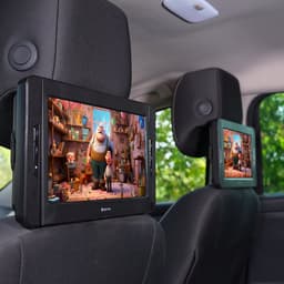 Denver Draagbare DVD Speler Auto - 10 inch - 2 schermen - Incl. Bevestigingsriemen - USB - MTW1098 — thumbnail 4