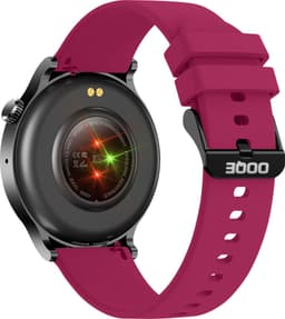 OOQE WATCH CS PRO - Smartwatch Heren en Dames | Geschikt voor iOS en Android | Full HD | Notificaties | Gezondheidsanalyse | Sportanalyse | GPS Koppeling | Bellen | Muziek/Audio Luisteren | Spelletjes | Ergonomisch | Nederlandstalig | Magenta — thumbnail 4