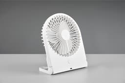 Ventilator - Trion Breezi - Tafelventilator - Staand - Rechthoek - Mat Wit - Kunststof — thumbnail 3