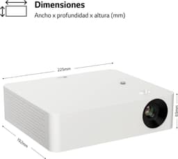 Equivera Mini Beamer - Draagbare Beamer - Beamer - Mini Beamer Projector - Projector - Mini Projector — thumbnail 5