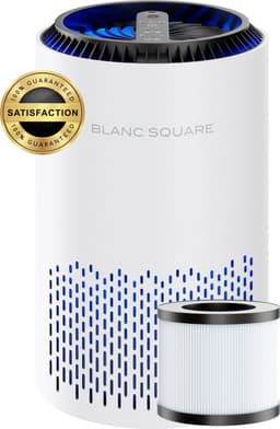 BLANC SQUARE® HEPA 13 Luchtfilter - 99% effectief tegen huisstofmijt, hooikoorts, allergie, stof - 3 Laags Air Purifier filter - Koolstoffilter — thumbnail 5