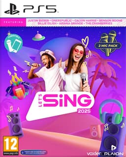 Let's Sing 2025 + 2 Microfoons - International Edition - PS5 — thumbnail 2
