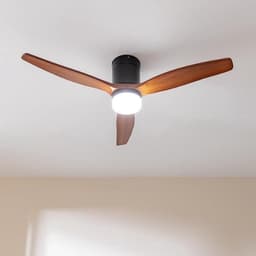 Luxe Plafondventilator – Met Verlichting – Afstandsbediening – Plafonniere met Ventilator – Slaapkamer & Woonkamer – Robuust Design — thumbnail 3