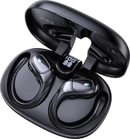 Audrax® Fit Pro Draadloze Sport Oordopjes - 75 uur Speeltijd - Met Oorhaak - IPX7 Waterbestendig - Bluetooth - Sport Oortjes - Oortjes Draadloos - Geschikt voor Apple en Android - Zwart — thumbnail 2