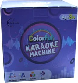 Karaoke Set - Kinderen - 2 Microfoons - Bluetooth - Lichtshow - Lichtblauw — thumbnail 2