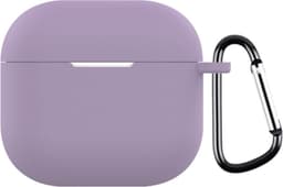 Telestore - hoesje geschikt voor AirPods 4 / Airpods 5 soft case cover - paars - TPU hoesje Beschermhoes - AirPods 4 /5 Cover - AirPods 4 / 5 hoesje - Geschikt voor Apple Airpods 4 en Airpods 5 - gel hoesje met sleutelhanger — thumbnail 1