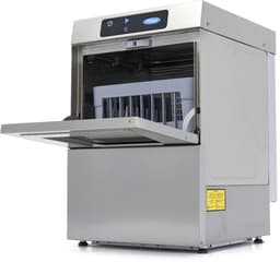 Glazenspoelmachine - 35 x 35 cm - met Afvoer-, Glansspoel- en Zeeppomp - Digitaal Display - 230V — thumbnail 1