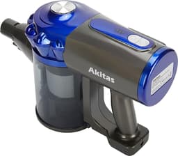 Draadloze stofzuiger - 17pa zuigkracht - HEPA filter - Lichtgewicht - Looptijd van 35 minuten - 150W - 22,2V - 3 in 1 - Led verlichting - 2 zuig modi - Blauw grijs - — thumbnail 3