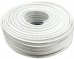 Caliber CS215WX25 - Luidsprekerkabel - 2x1,5mm - 25 Meter - Wit