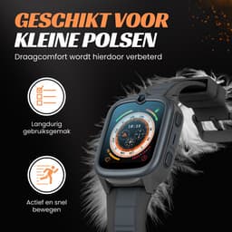 4G Smartwatch kinderen - GPS Horloge kind - HD Videobellen & Stappenteller - Speelgoed - Incl Simkaart — thumbnail 4