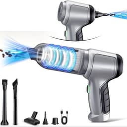 Bovista Kruimeldief - Handstofzuiger - Snoerloos - Draadloos - Auto Stofzuiger - Caravan - Best Verkocht - Car Vacuum Cleaner - Ziver - Krachtig — thumbnail 4