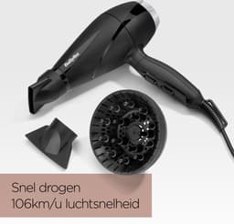 BABYLISS Style Pro 2100 6710DE Föhn Zwart — thumbnail 2