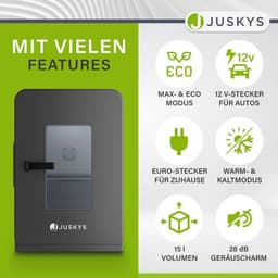 Compacte 2-in-1 Mini-koelkast 15L – Koel en verwarm voor thuis, kantoor en camping — thumbnail 3