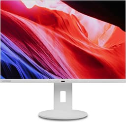 Lenovo C24d-20 LED display 61 cm (24") 1920 x 1200 Pixels Full HD Grijs, Wit — thumbnail 1