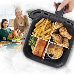 GOURMETmaxx heteluchtfriteuse 4 L - 3 in 1: heteluchtoven, grill & friteuse — thumbnail 2