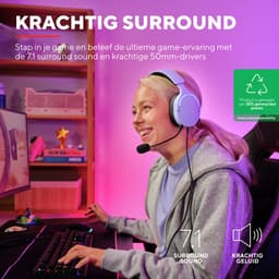 Trust GXT 490P Fayzo - Gaming Headset - USB - 7.1 Surround Sound - Over-ear - Paars — thumbnail 4