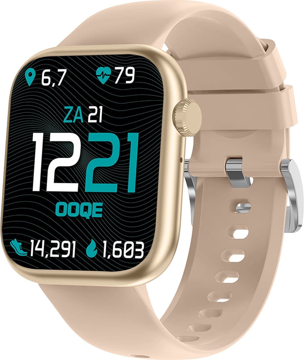 OOQE WATCH PRO 7 - Smartwatch Dames | Goud — afbeelding 1