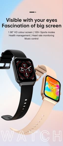 oTronica Smartwatch dames - Smartwatch Heren - Stappenteller - Full Screen - Fitness Tracker - Activity Tracker - Smartwatch Android & IOS - Rose Gold — thumbnail 5