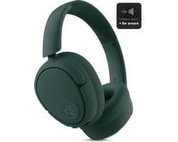 JLab Jbuds Lux ANC Draadloze Koptelefoon Bluetooth - Active Noise Cancelling Over Ear Hoofdtelefoon - 70 uur Batterijduur - Be Aware Audio - Multipoint - Aanpasbare Equalizer - Inklapbaar - Groen