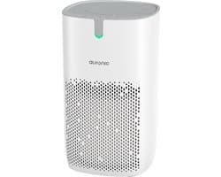 Auronic Luchtreiniger Fresh Pro met HEPA 13 Filter, Ionisator en Koolstoffilter - Ruimtes tot 65m² - CADR-waarde van 300m³/u - Air Purifier - Wit