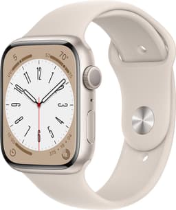 Apple Watch Series 8 - 45mm - Sterrenlicht Aluminium — thumbnail 2