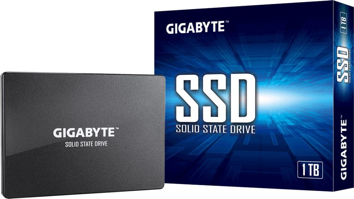 External Hard Drive Gigabyte GP-GSTFS31100TNTD 2,5" 1 TB SSD Black — afbeelding 1