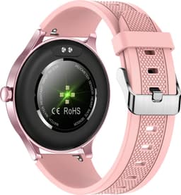 Belesy® NOBLE - Smartwatch Heren – Smartwatch Dames - Horloge – Stappenteller – Calorieën - Hartslag – Sporten - Je eigen foto als wijzerplaat - Kleurenscherm - Full Touch - Silicone – Roze - Moederdag — thumbnail 5