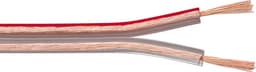 Luidspreker kabel (CU koper) - 2x 2,50mm² / transparant - 10 meter — thumbnail 1