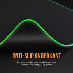 XXL Gaming Muismat 80 x 30 cm met RGB Ledverlichting — thumbnail 4