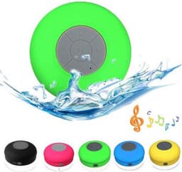 IGOODS Waterdichte Bluetooth Speaker - met Zuignap - Ingebouwde microfoon - Bluetooth 3.0 - Badkamer & Douche Speaker - Groen — thumbnail 1