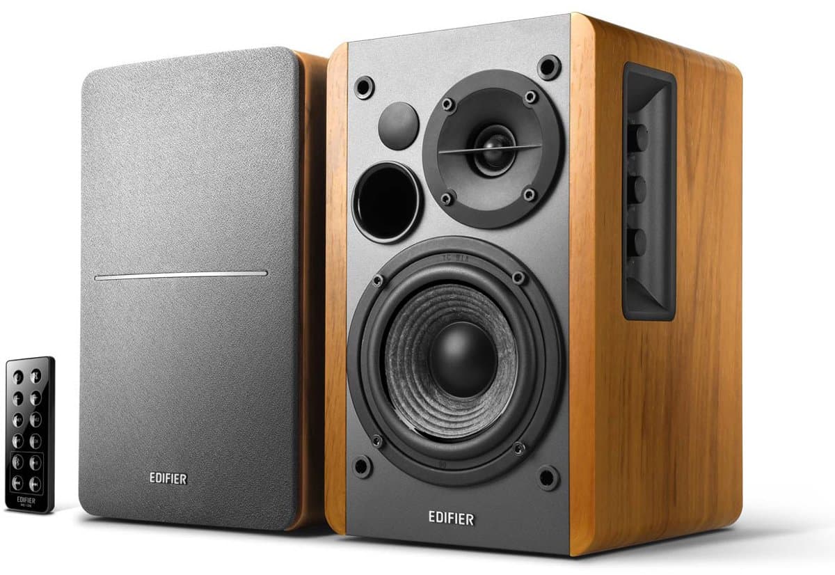 Edifier R1280DB - 2.0 bluetooth speakerset - Hout — afbeelding 1