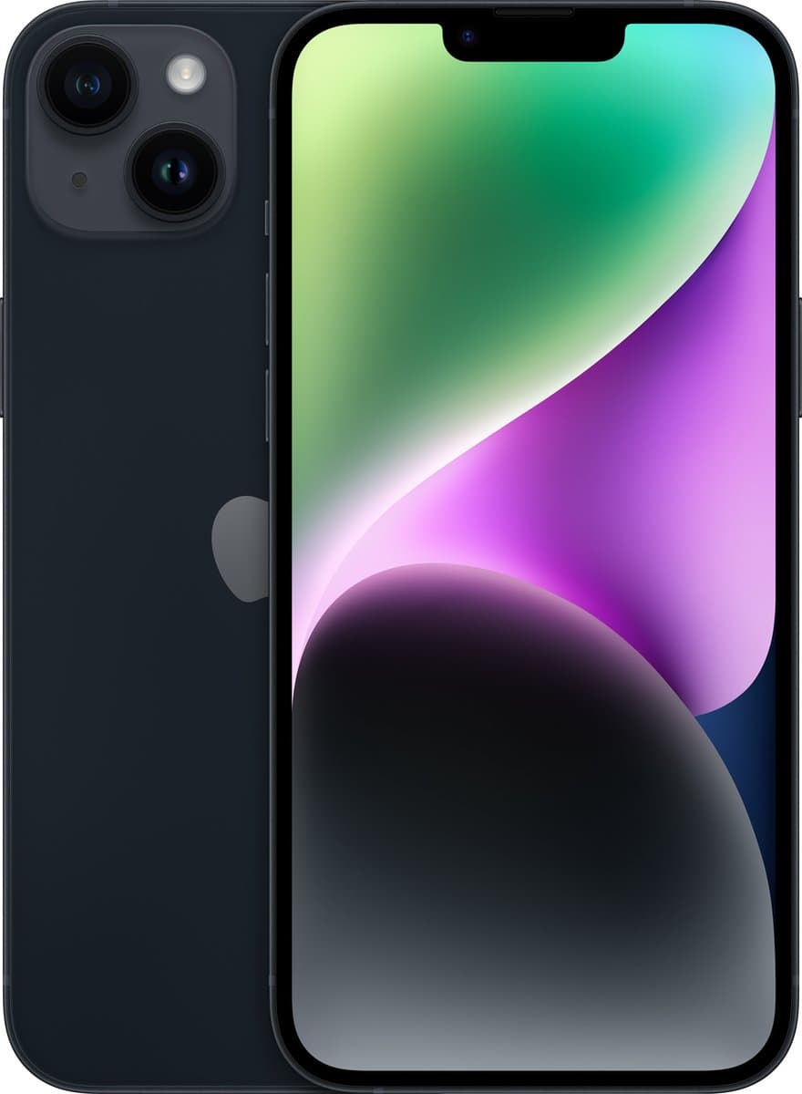 Apple iPhone 14 Plus - 512GB - Middernacht — afbeelding 1