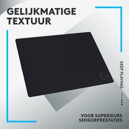 Logitech G740 Large - Stoffen Gaming Muismat - 460 x 400 x 5 mm - Zwart — thumbnail 3