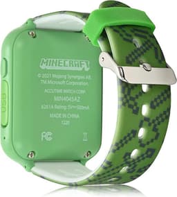 Accutime Minecraft Smartwatch Kinderen - Selfie Camera, Foto & Video - Groen — thumbnail 5