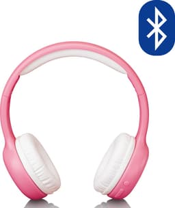 Lenco HPB-110PK - Vouwbare kinder Bluetooth Hoofdtelefoon - Pink — thumbnail 1