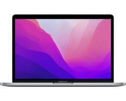 Apple MacBook Pro (2022) MNEJ3N/A - 13.3 inch - Apple M2 - 512 GB - Spacegrijs