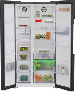 Amerikaanse koelkast 91cm 576l nofrost zwart - beko - GN163241DXBRN — thumbnail 3